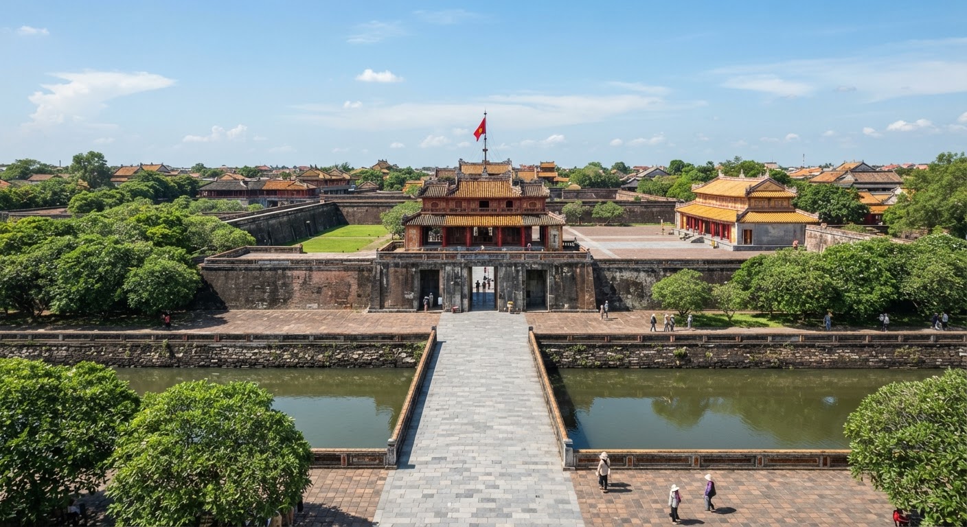 Hue, the walled city