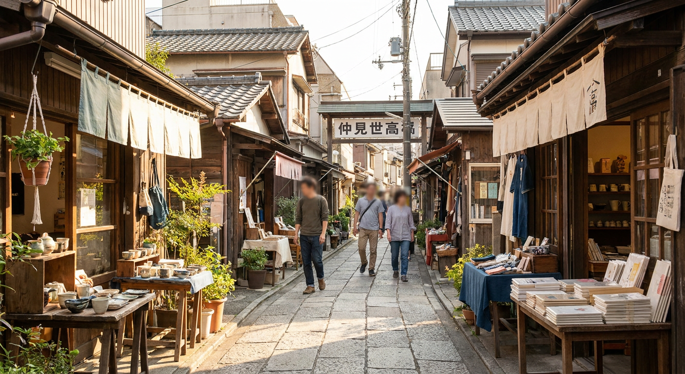 Nakamise-daka Market (Suga)